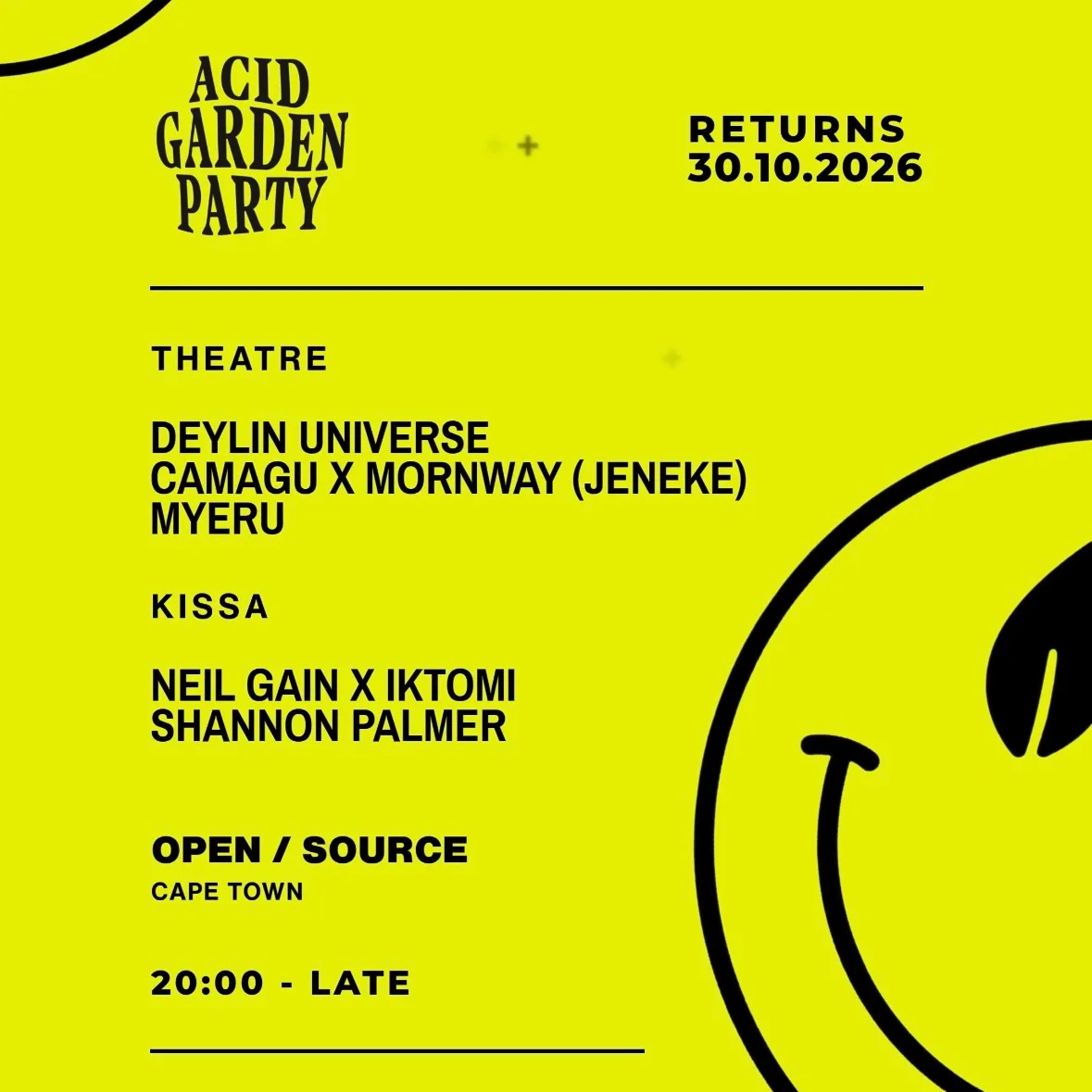 ACID GARDEN PARTY